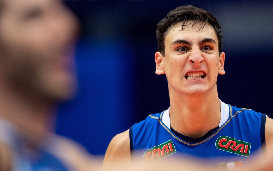 Alessandro Michieletto, jeden z liderów reprezentacji Włoch