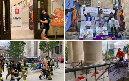 Pałac Kultury stał się miejscem sportowych zmagań