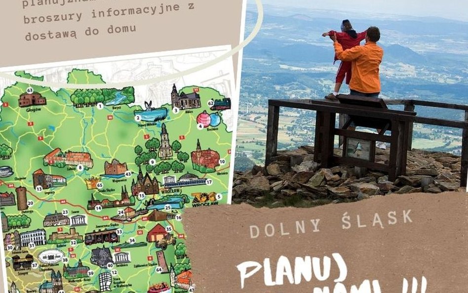 Planujesz wizytę na Dolnym Śląsku? Mapy dostaniesz do domu