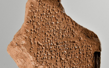 Jedna z zachowanych tabliczek z eposem o Gilgameszu