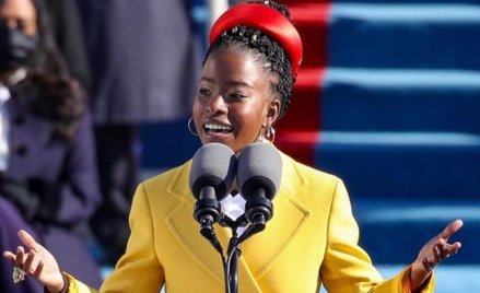 Amanda Gorman, poetka z inauguracji Bidena, została modelką