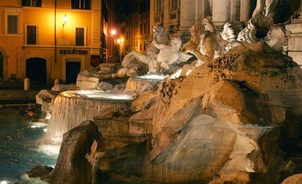 Fontanna Di Trevi w Rzymie