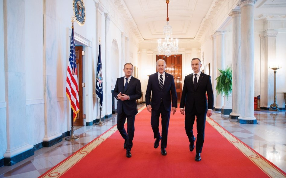 Michał Szułdrzyński: Andrzej Duda i Donald Tusk u Joe Bidena. Czy Polska zdała egzamin dojrzałości?