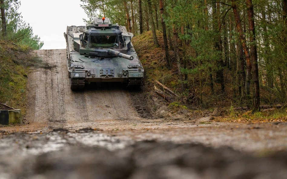 Niemiecki czołg Leopard 2