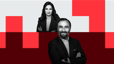 Marzena Tabor-Olszewska, redaktor prowadząca „Rzeczpospolitej” i Cezary Szymanek, zastępca redaktora