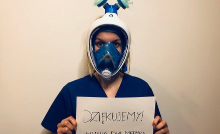 Maski do nurkowania mogą pomóc medykom