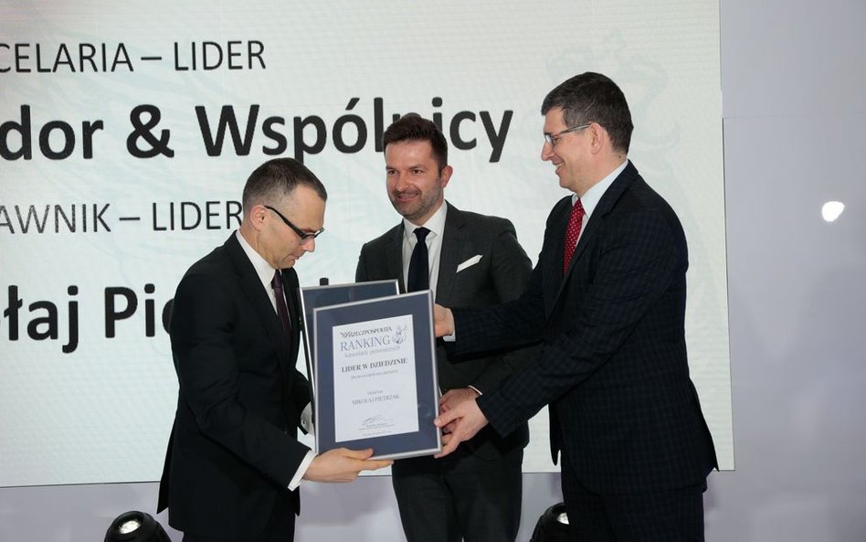 Mikołaj Pietrzak (Pietrzak, Sidor & Wspólnicy), Marcin Klimczak (PwC), Piotr Łysek (GREMI MEDIA S.A.