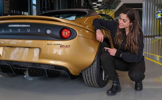 Elisa Artioli i ostatni Lotus Elise