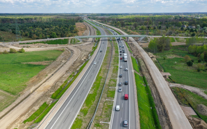 Nowo otwarty ciąg główny trasy S7 na odcinku Lesznowola-Tarczyn