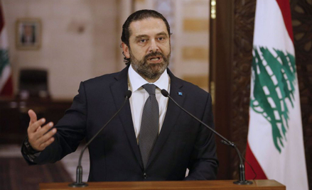 Liban: Premier rezygnuje po dwóch tygodniach protestów