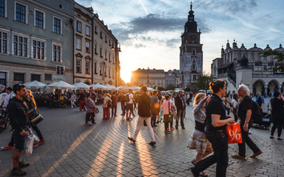 Rynek to jedna z najczęściej odwiedzanych atrakcji turystycznych w Krakowie.