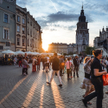 Rynek to jedna z najczęściej odwiedzanych atrakcji turystycznych w Krakowie.