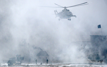 Ćwiczenia rosyjskiej armii na poligonie w Kazaniu