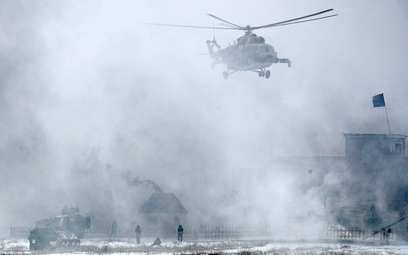 Ćwiczenia rosyjskiej armii na poligonie w Kazaniu