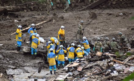 Ulewne deszcze uderzyły w Japonię. Ewakuacja ponad 100 tys. osób