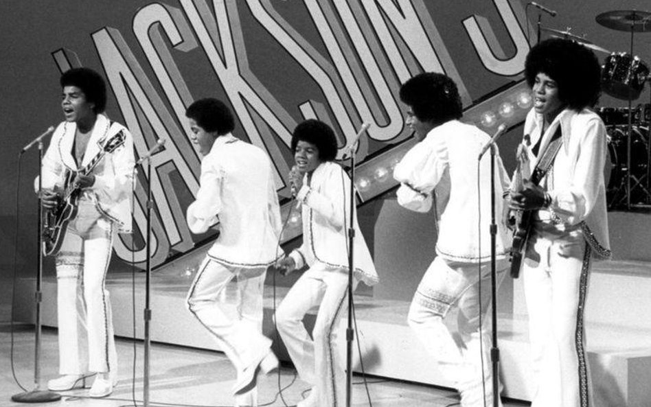 The Jackson 5 w 1972 roku podczas występu w telewizji