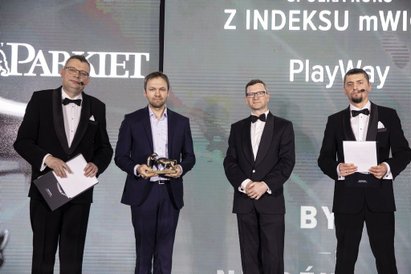 „Spółką roku z indeksu mWIG40” została firma PLAYWAY