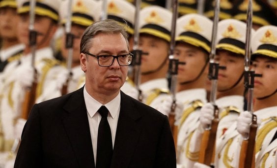 Prezydent Serbii Aleksandar Vucić