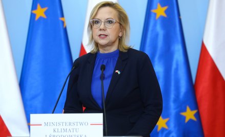 Minister klimatu i środowiska Anna Moskwa
