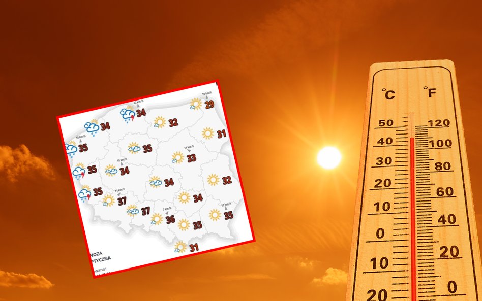 Do 37 stopni pokażą termometry w piątek. Upał zacznie się już w czwartek