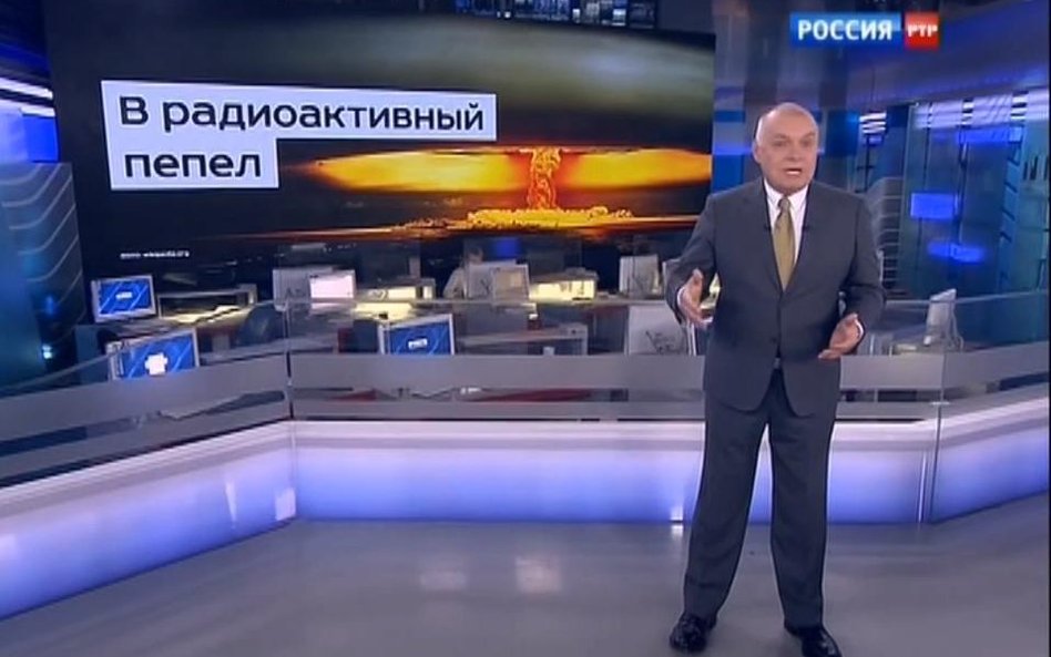 Dmitrij Kisieliow: "Rosja jako jedyna może obrócić Amerykę w radioaktywny popiół"