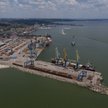 Port w Mariupolu, fotografia z 12 czerwca