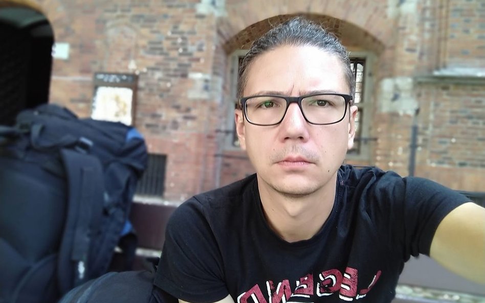 Paweł Lęcki, nauczyciel języka polskiego w II LO im. Bolesława Chrobrego w Sopocie