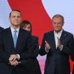 Radosław Sikorski, Donald Tusk i Rafał Trzaskowski.