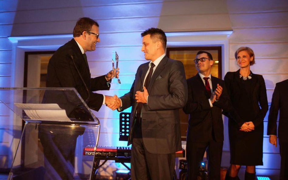 Marcin Czapiewski - laureat Nagrody Głównej Lider Prawników Przedsiębiorstw AD 2016