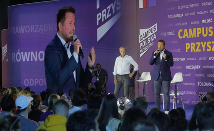 Donald Tusk i Rafał Trzaskowski