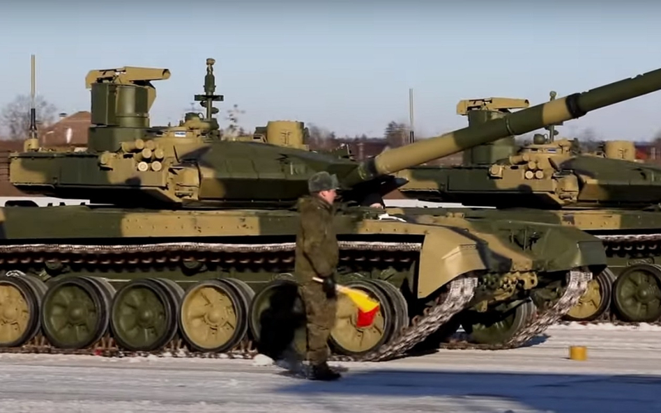 Dostawy czołgów T-90M i T-14 do rosyjskich wojsk lądowych w 2021 r.