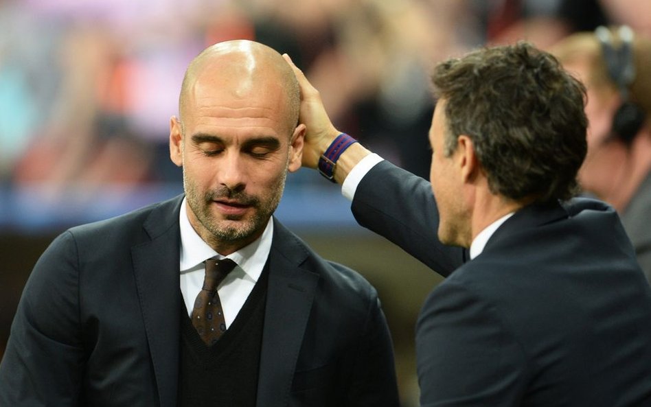 Guardiola musiał robić dobrą minę do złej gry - szanse na awans Bayernu były minimalne