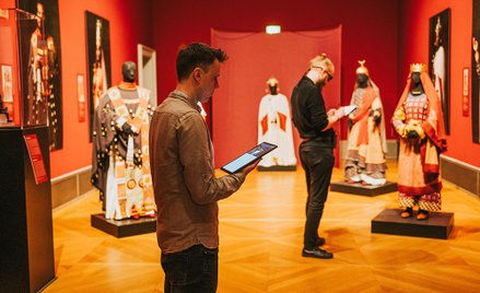 Badania eye-trackingowe na ekspozycji średniowiecznych strojów nubijskich w Muzeum Bodego w Berlinie