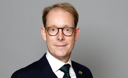 Minister spraw zagranicznych Szwecji Tobias Billström