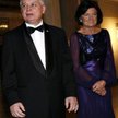 Prezydent Lech Kaczyński z małżonką na gali