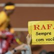 Kibic w Barcelonie: „RAFA Zawsze z tobą”