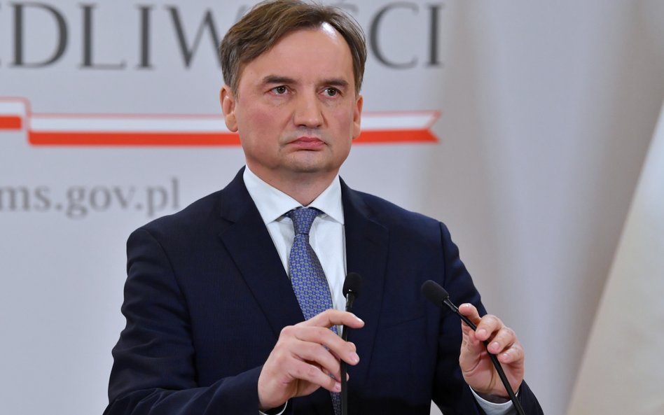 Minister sprawiedliwości, prokurator generalny Zbigniew Ziobro