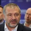 Minister sprawiedliwości Waldemar Żurek na briefingu prasowym, po spotkaniu z przedstawicielami Stow