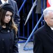 Marta i Jarosław Kaczyńscy na pogrzebie Lecha i Marii Kaczyńskich