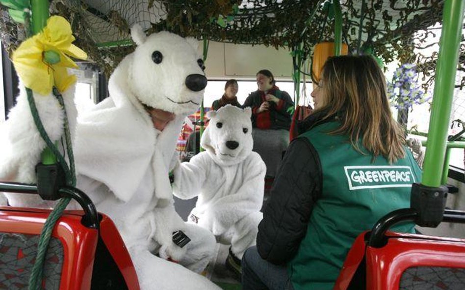 Tak o wpłatę 1 procenta na swoje konto zabiegała w zeszłym roku organizacja Greenpeace