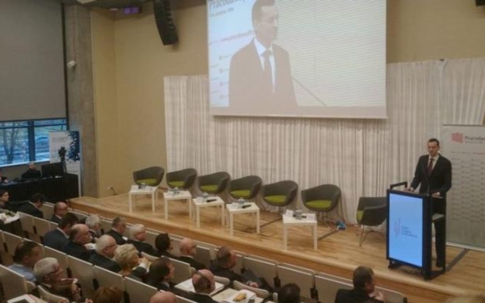 Wicepremier Mateusz Morawiecki namawiał do partnerskich relacji przedsiębiorców z administracją