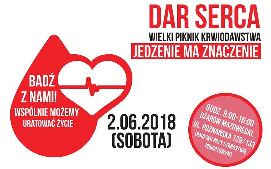 Piknik "Dar serca" w Ożarowie Mazowieckim