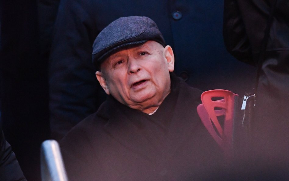 Prezes PiS Jarosław Kaczyński