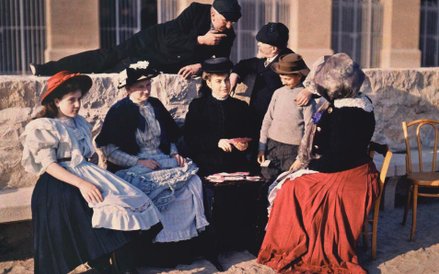 Popołudnie rodziny Lumi?re, Ciotat, 1910