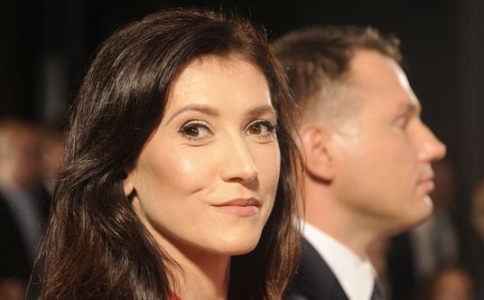 Europosłanka Konfederacji Ewa Zajączkowska-Hernik i poseł Konfederacji Sławomir Mentzen