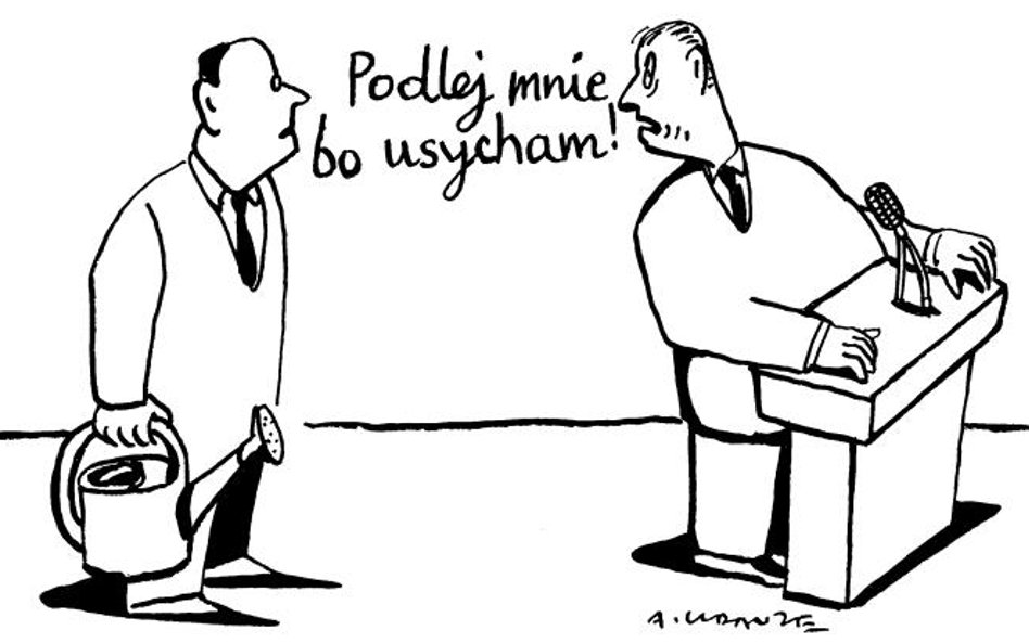 Komentarz rysunkowy. Podlej mnie