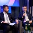 Uczestnicy debaty „Polskie przedsiębiorstwa podbijają Wielką Brytanię”, która towarzyszyła prezentac