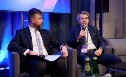 Uczestnicy debaty „Polskie przedsiębiorstwa podbijają Wielką Brytanię”, która towarzyszyła prezentac