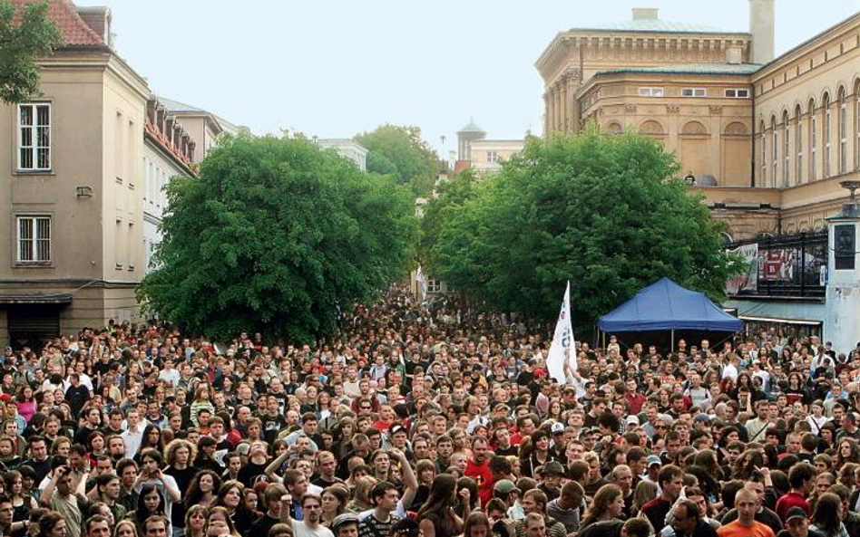 Juwenalia Warszawskie, Duży Dziedziniec UW