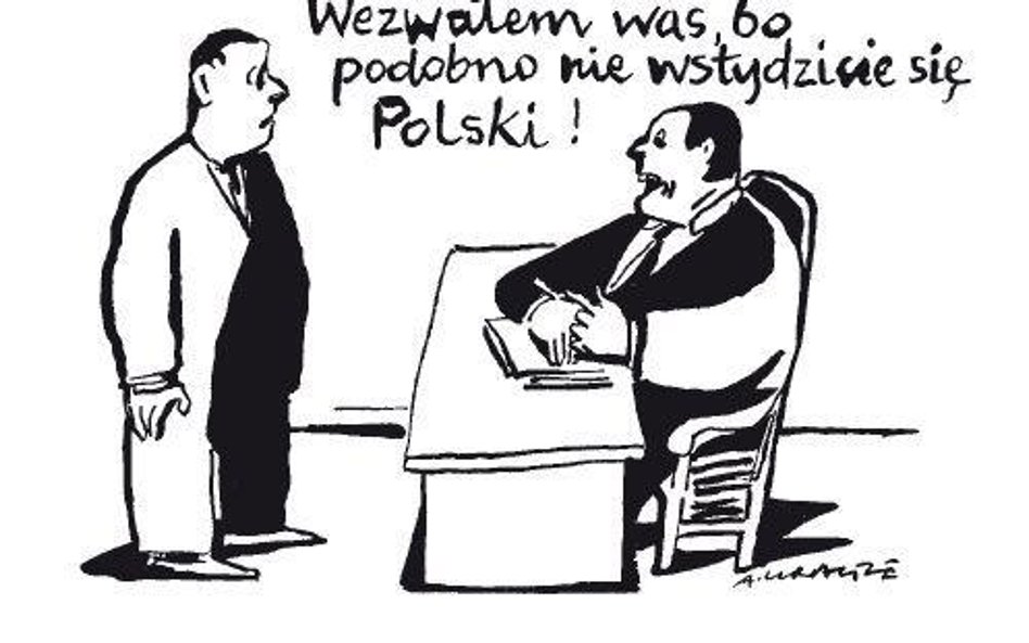 Komentarz rysunkowy. Wezwałem was